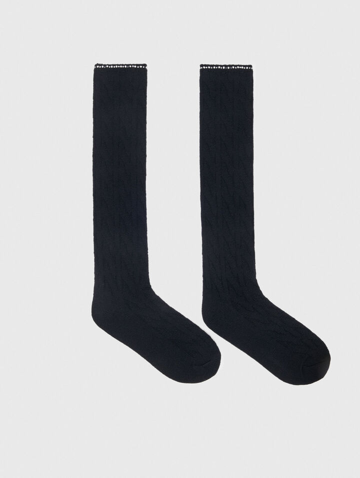 Calcetines con strass