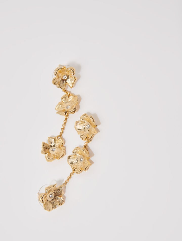 Pendientes flor