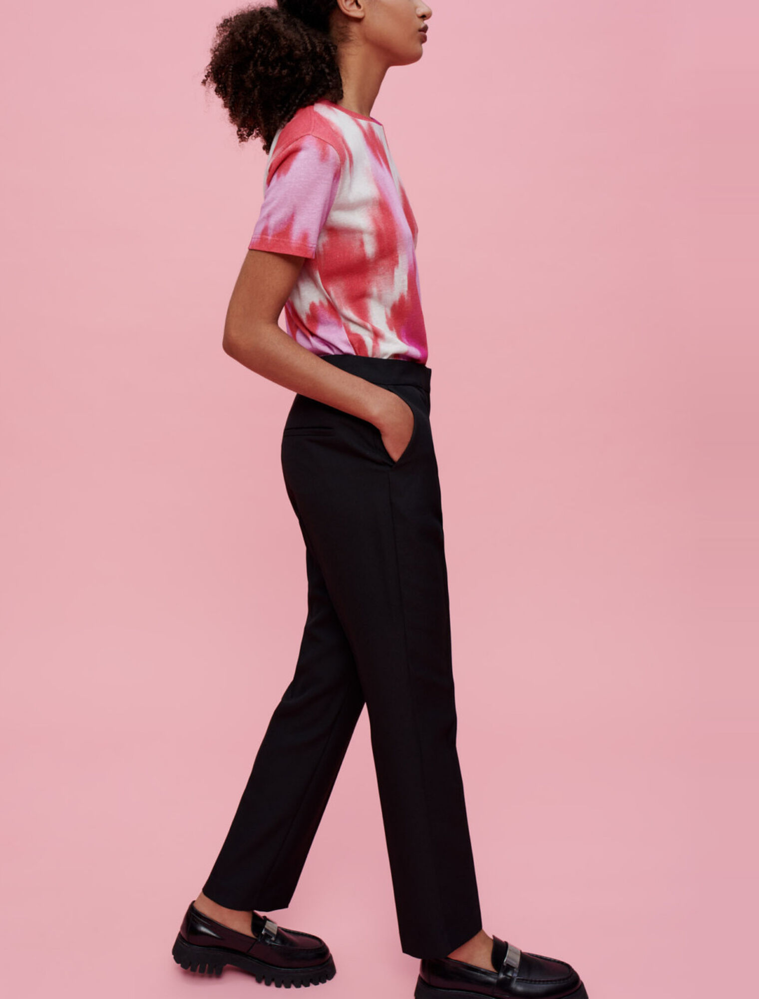 Pantalón sastre negro