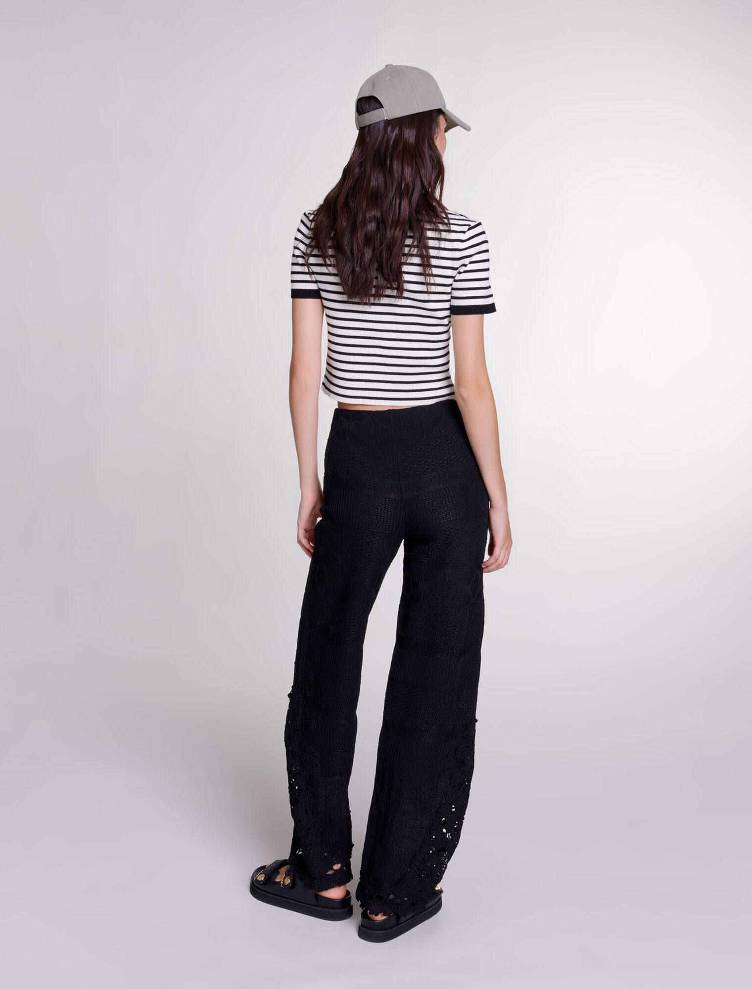 Pantalón de ganchillo