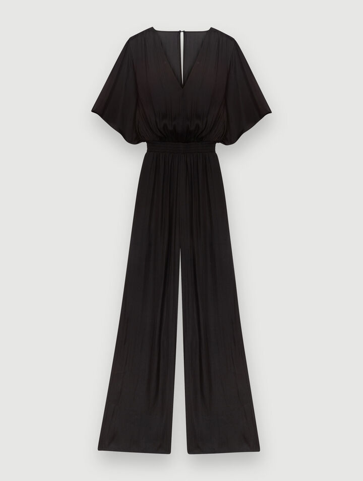 Mono de pantalón satinado