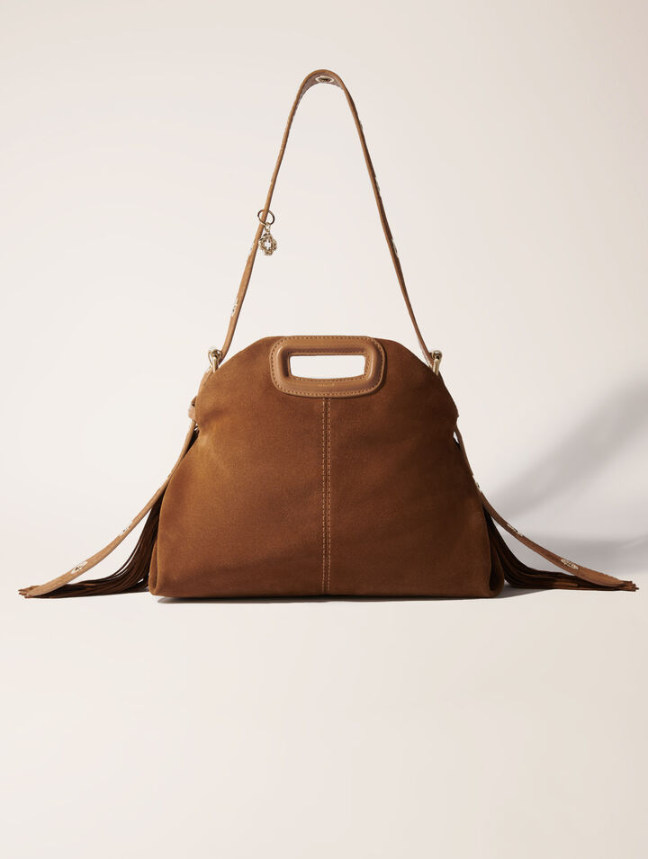 Bolso Miss M de gamuza