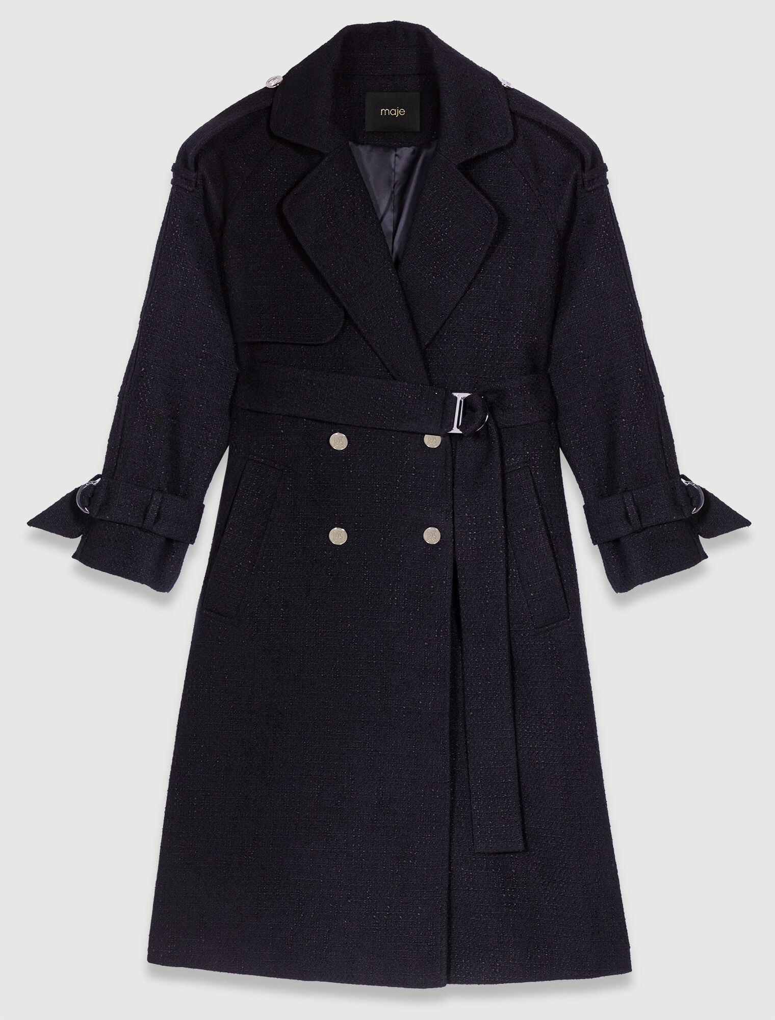 Gabardina de tweed