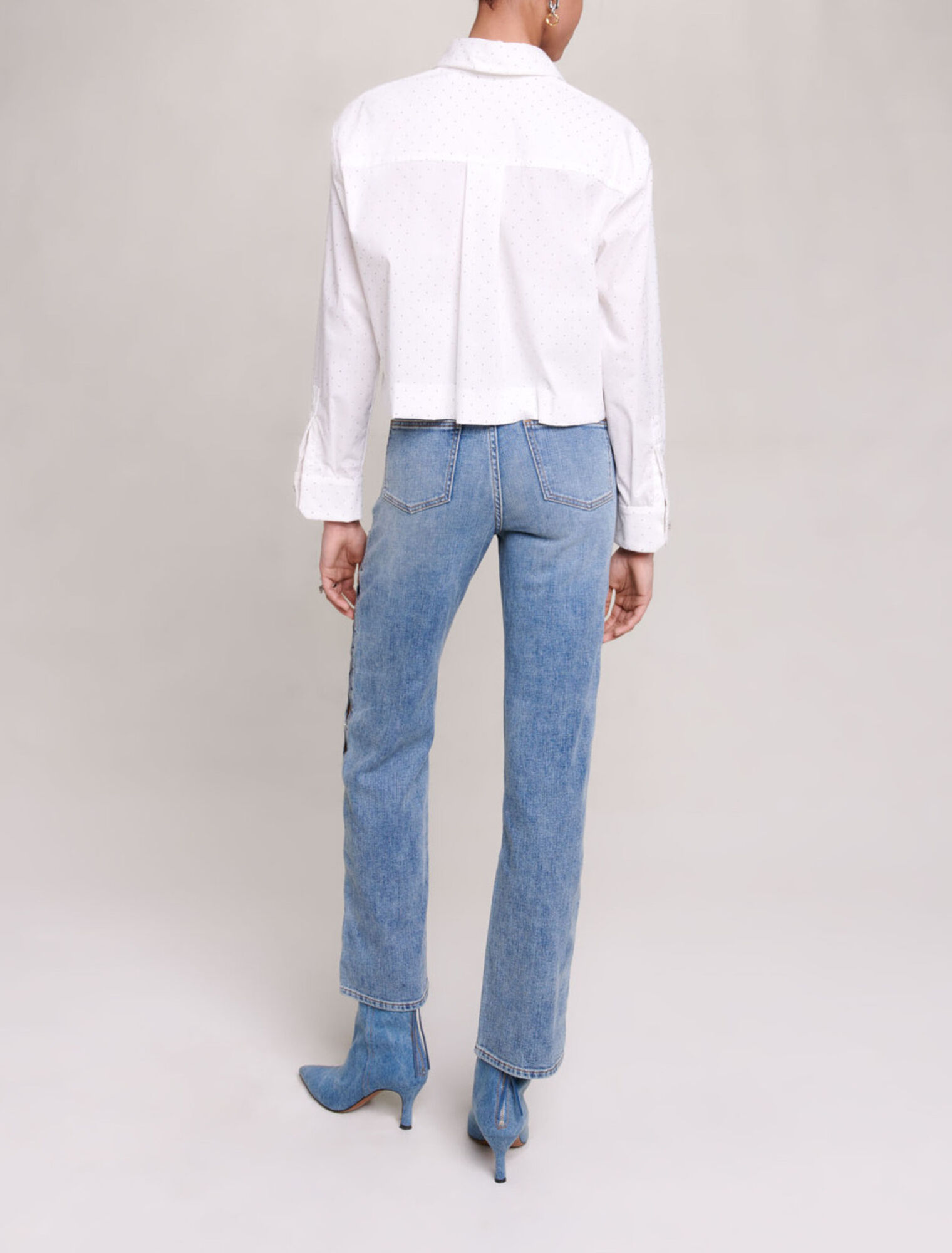 Camisa con strass
