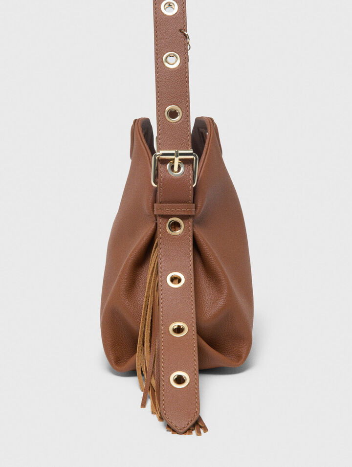 Bolso Miss M de cuero granulado