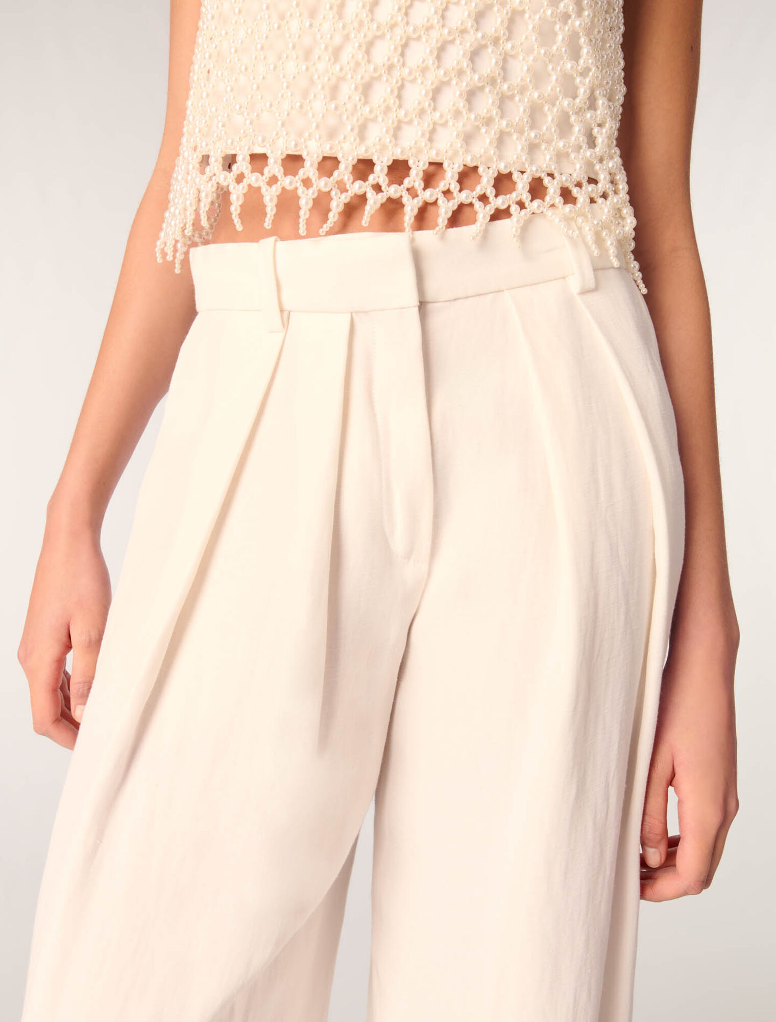 Pantalón sastre ancho