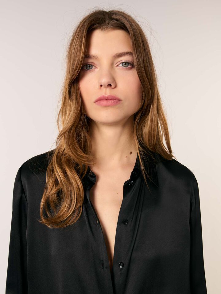 Camisa de seda