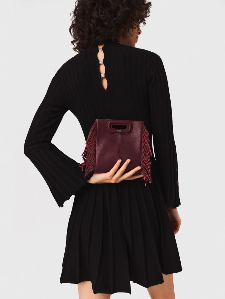 Vestido corto de punto