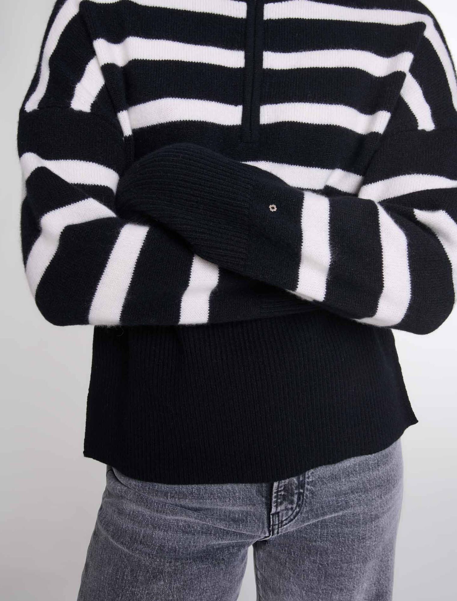 Jersey de cuello alto con