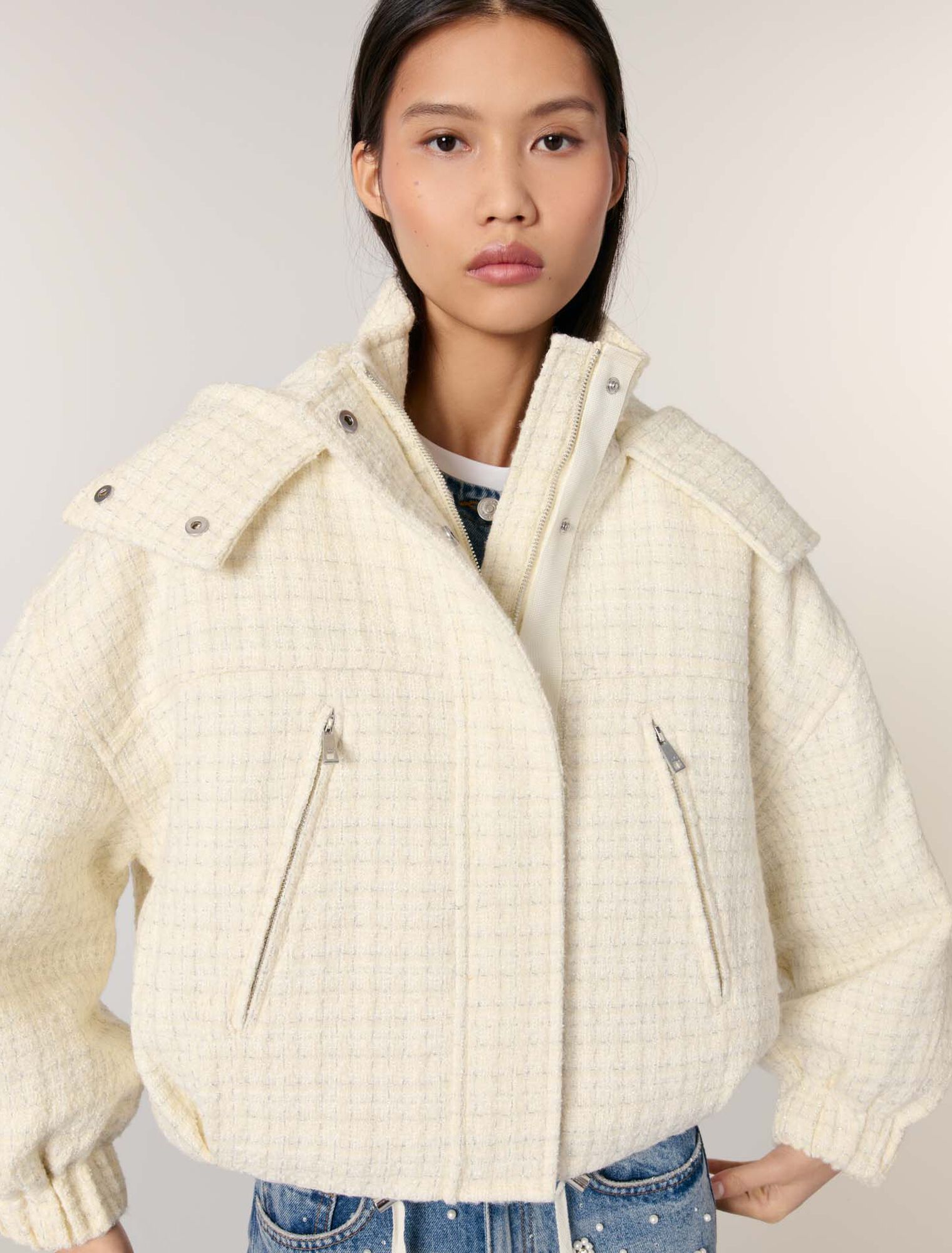 Chaqueta de tweed