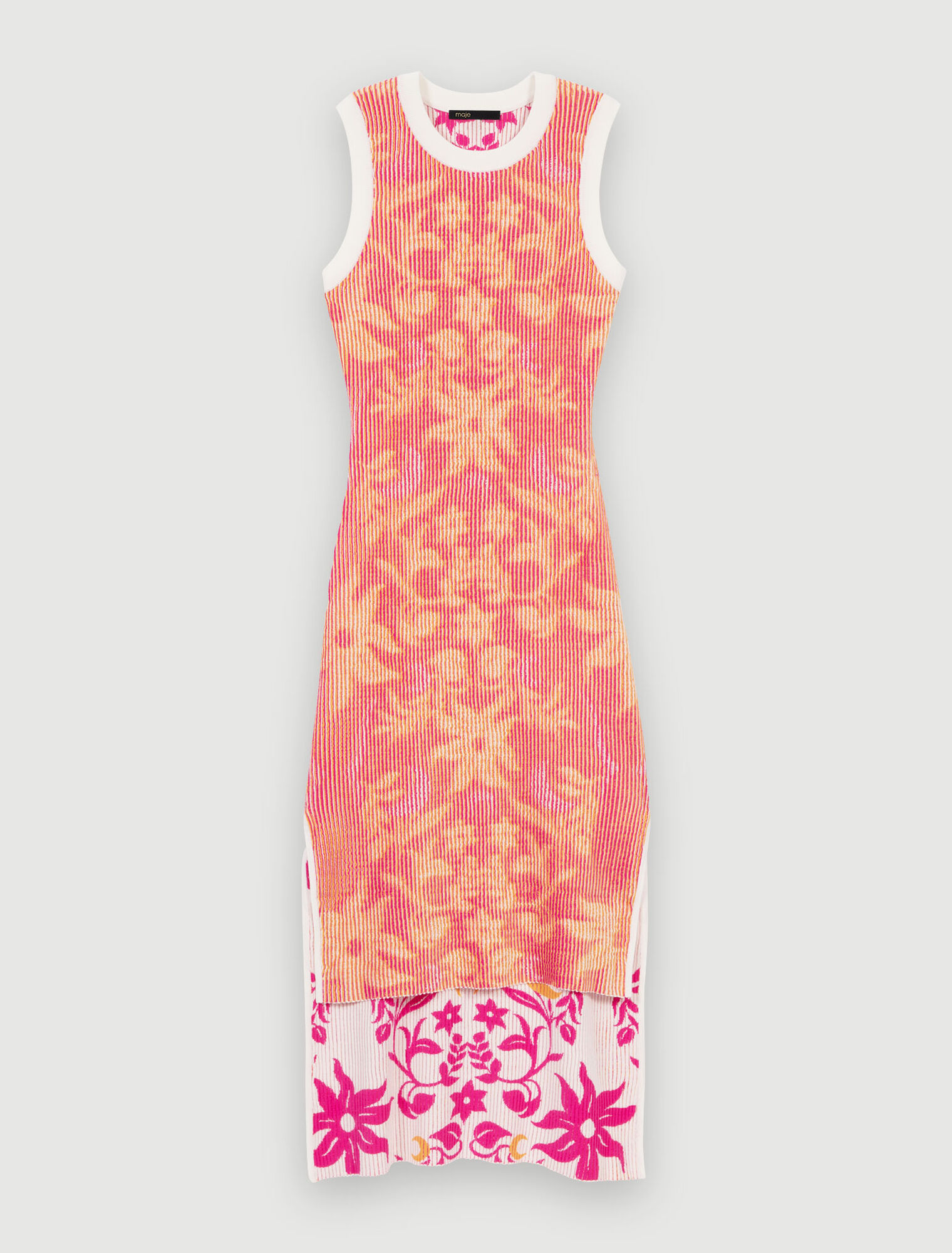 Vestido reversible estampado