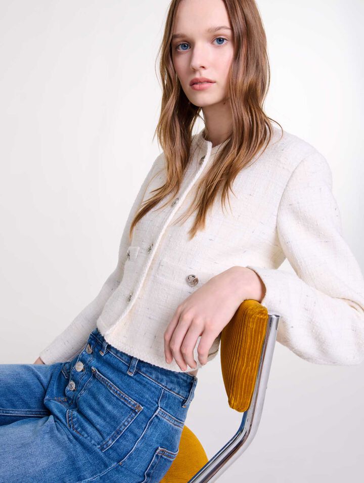 Chaqueta de tweed
