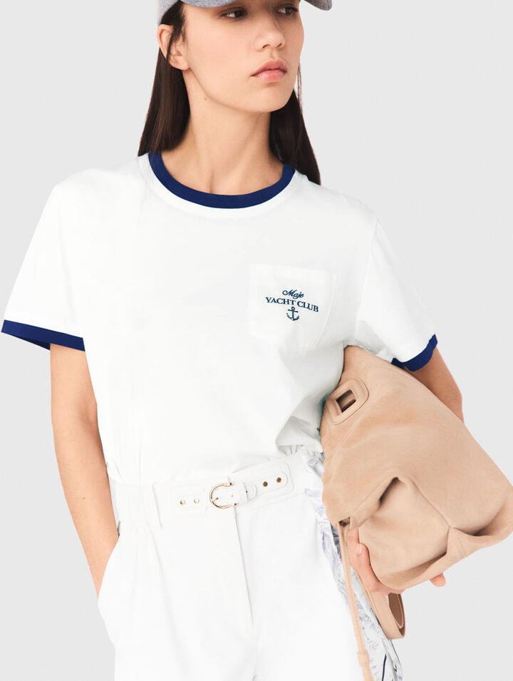 Camiseta efecto superpuesto