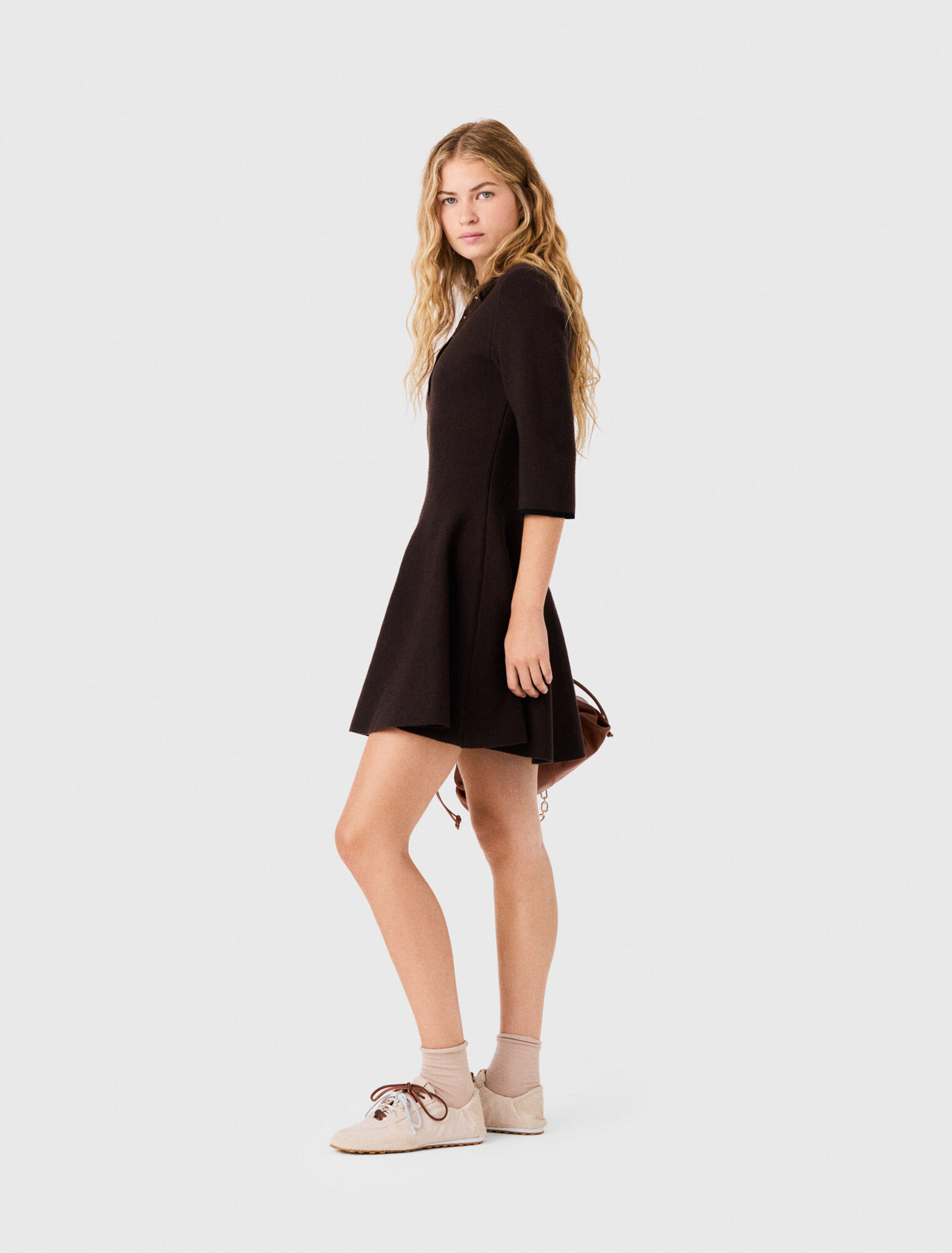 Vestido polo de punto