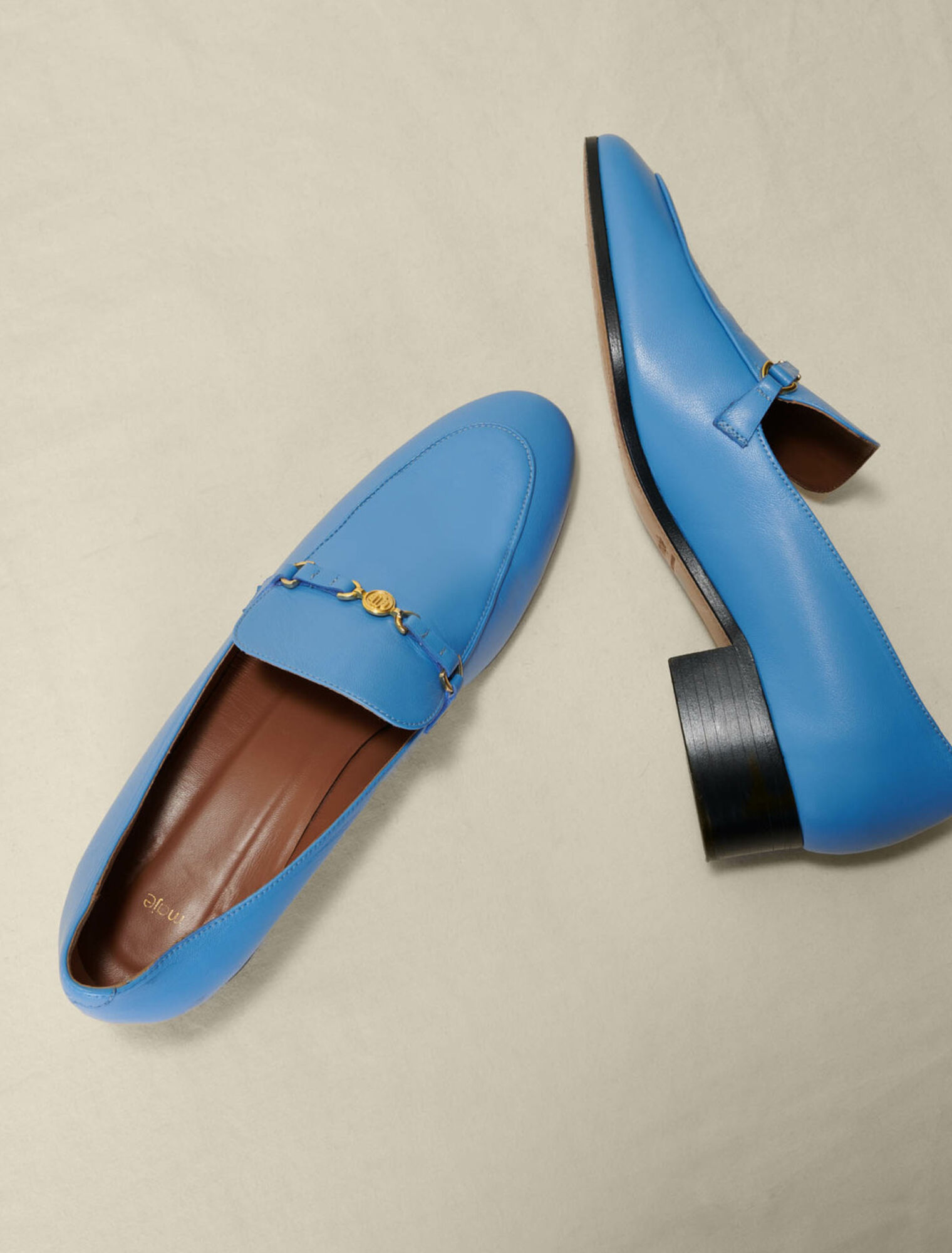 Mocasines de piel
