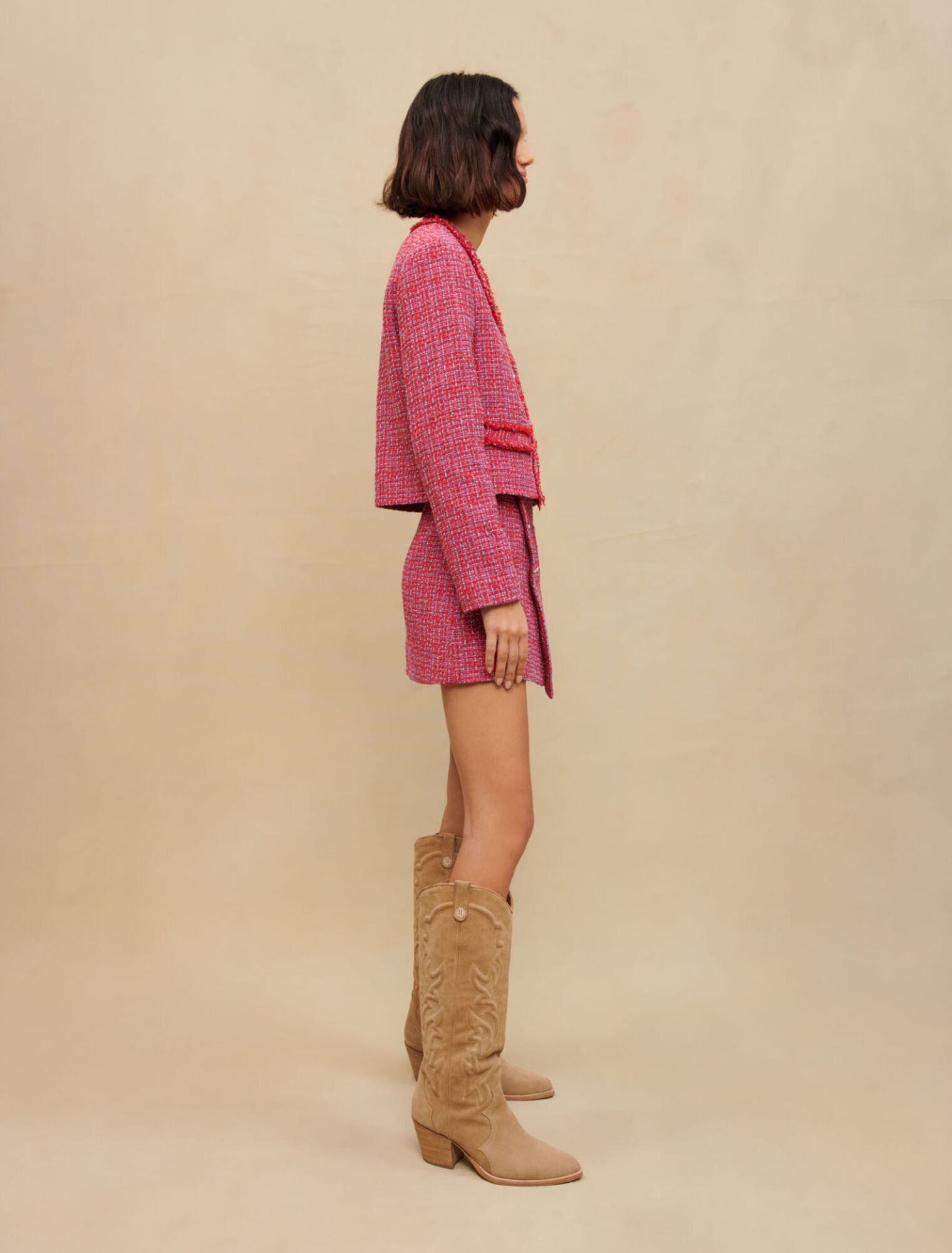 Chaqueta de tweed