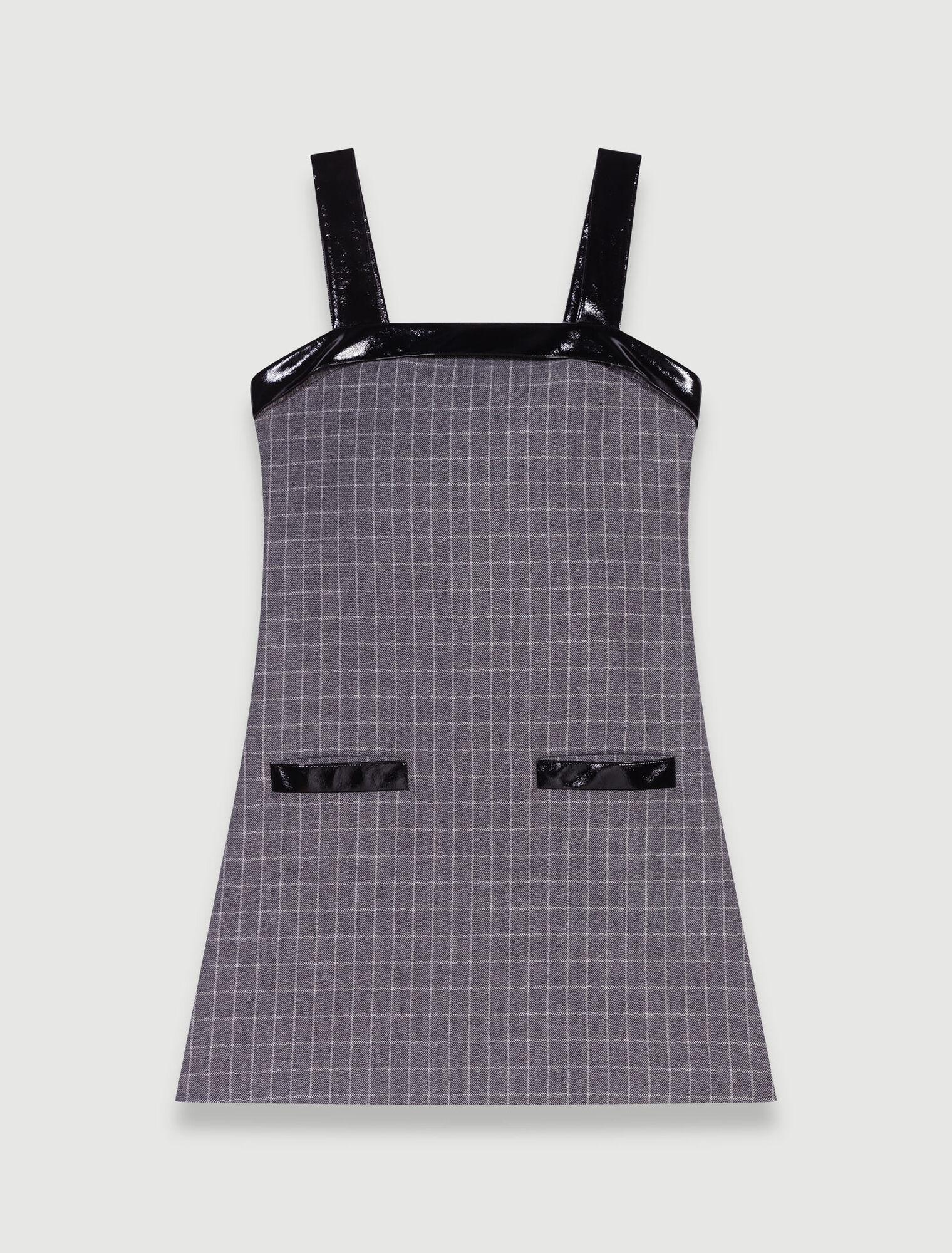 Vestido corto a cuadros
