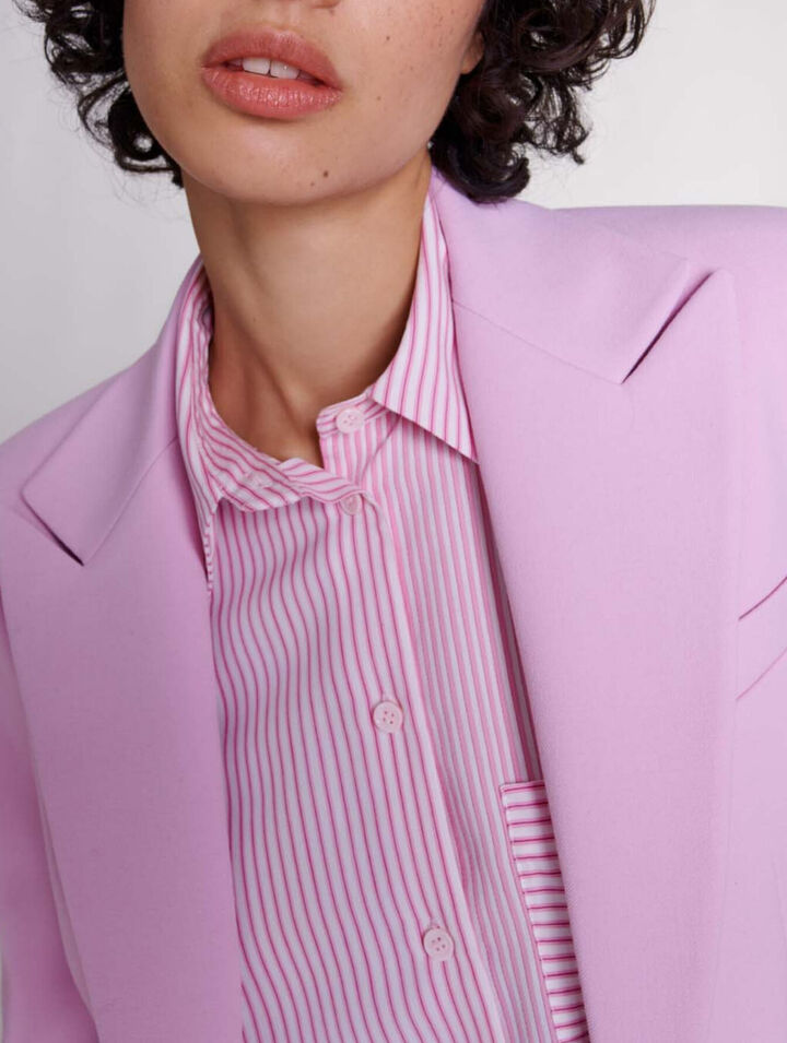 Chaqueta ajustada de traje
