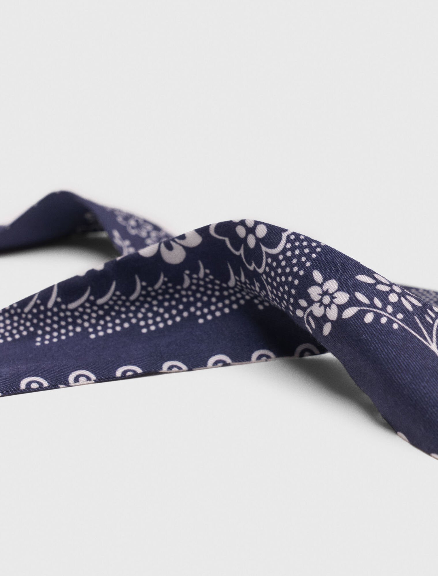 Coletero estampado con twill