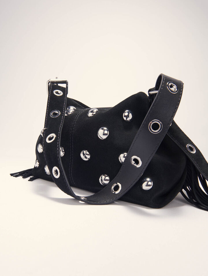Bolso Miss M de ante con tachuelas