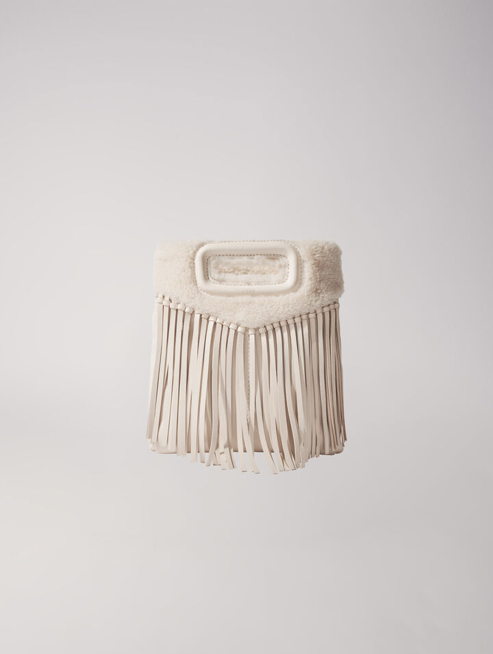 Bolso M de pelo sintético