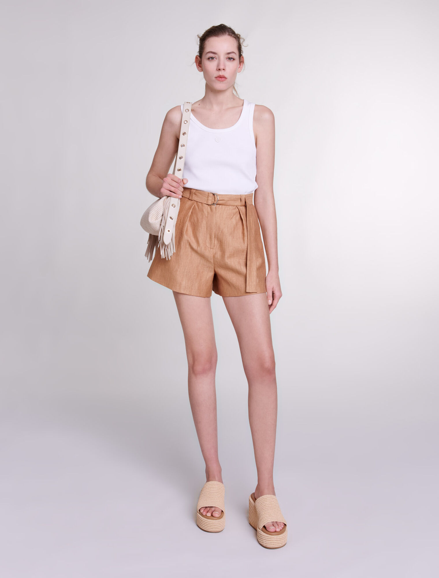 Chinelas con plataforma