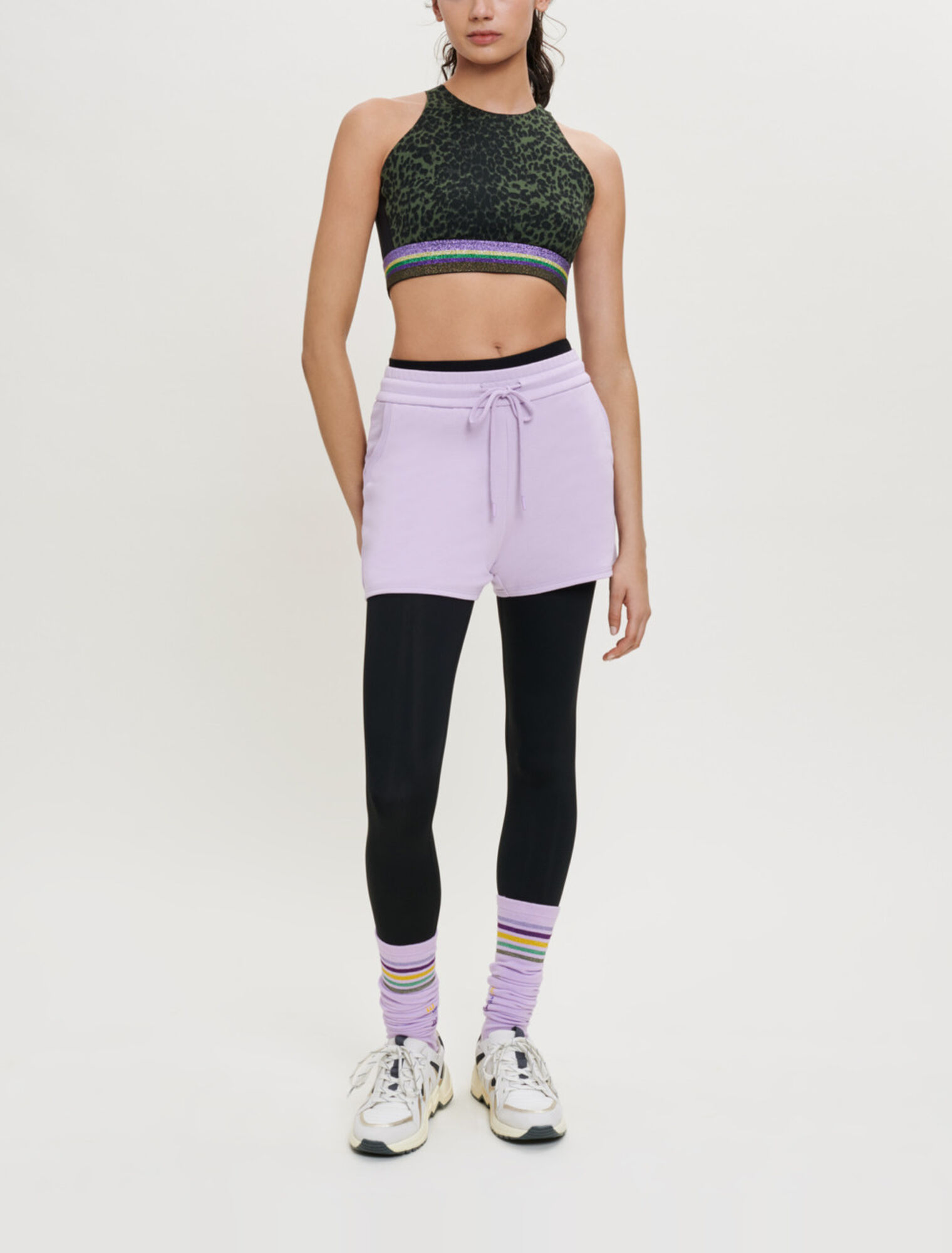 Pantalones cortos de felpa