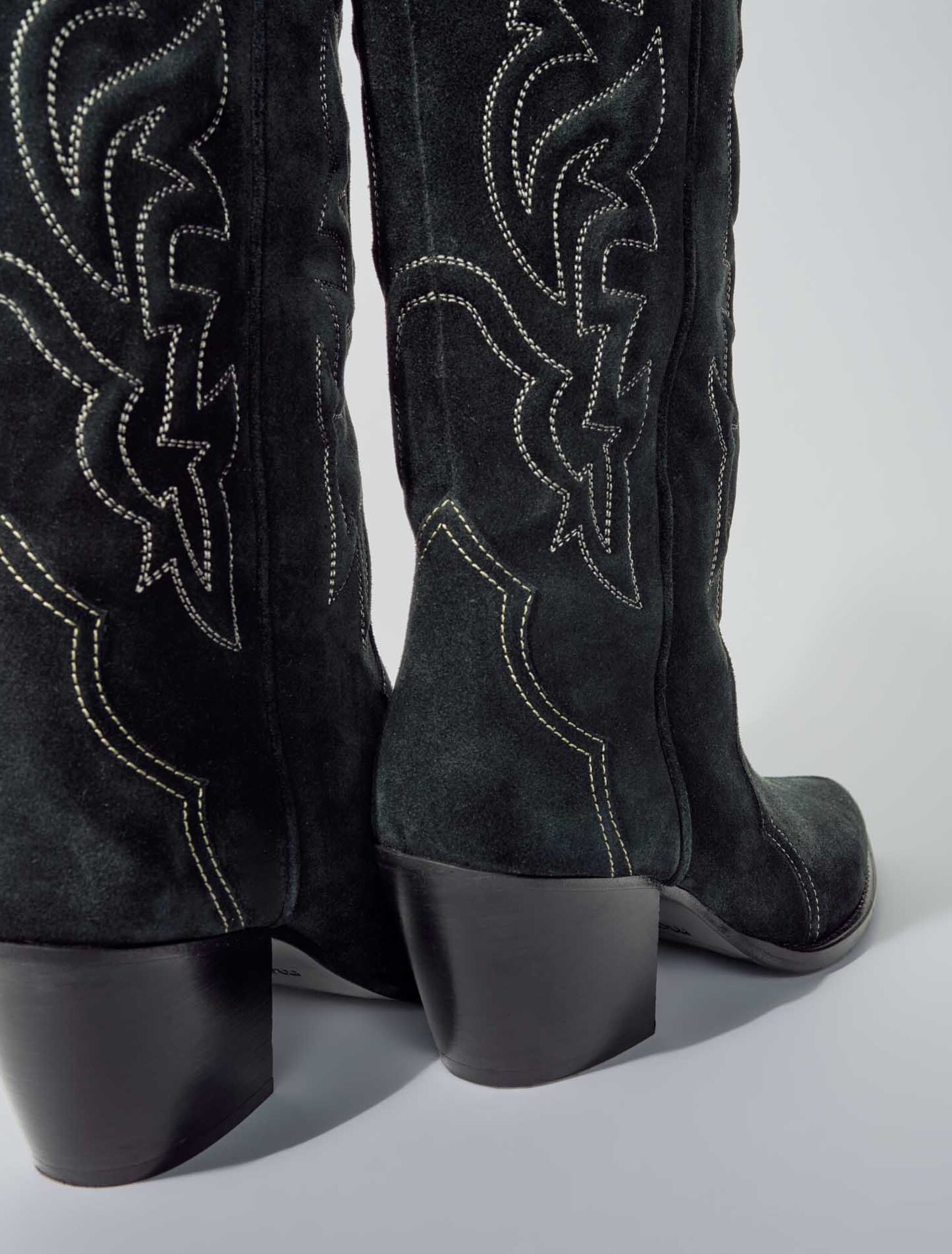 Botas cowboy de ante