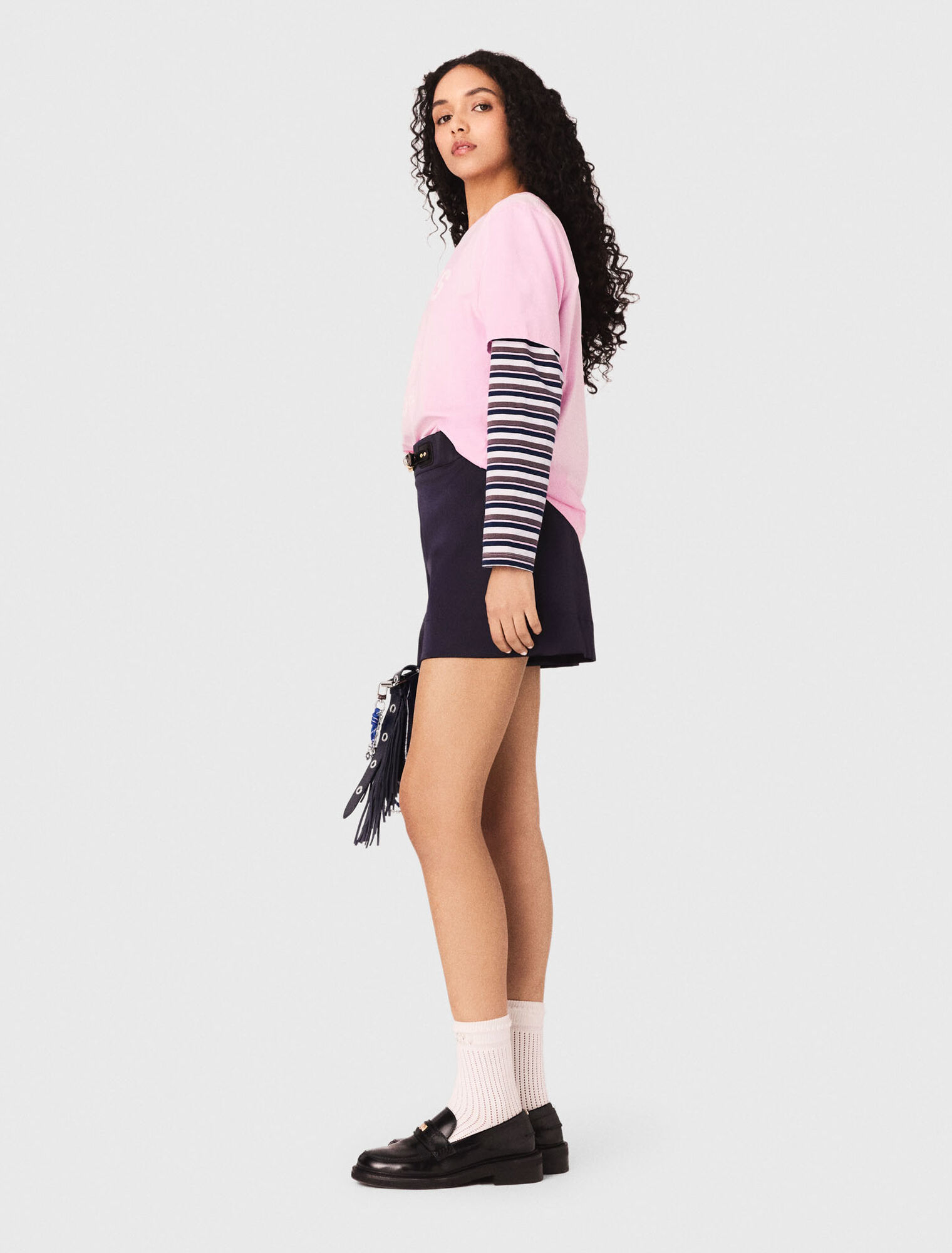 Camiseta con estampado marinero