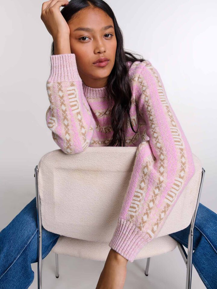 Jersey jacquard