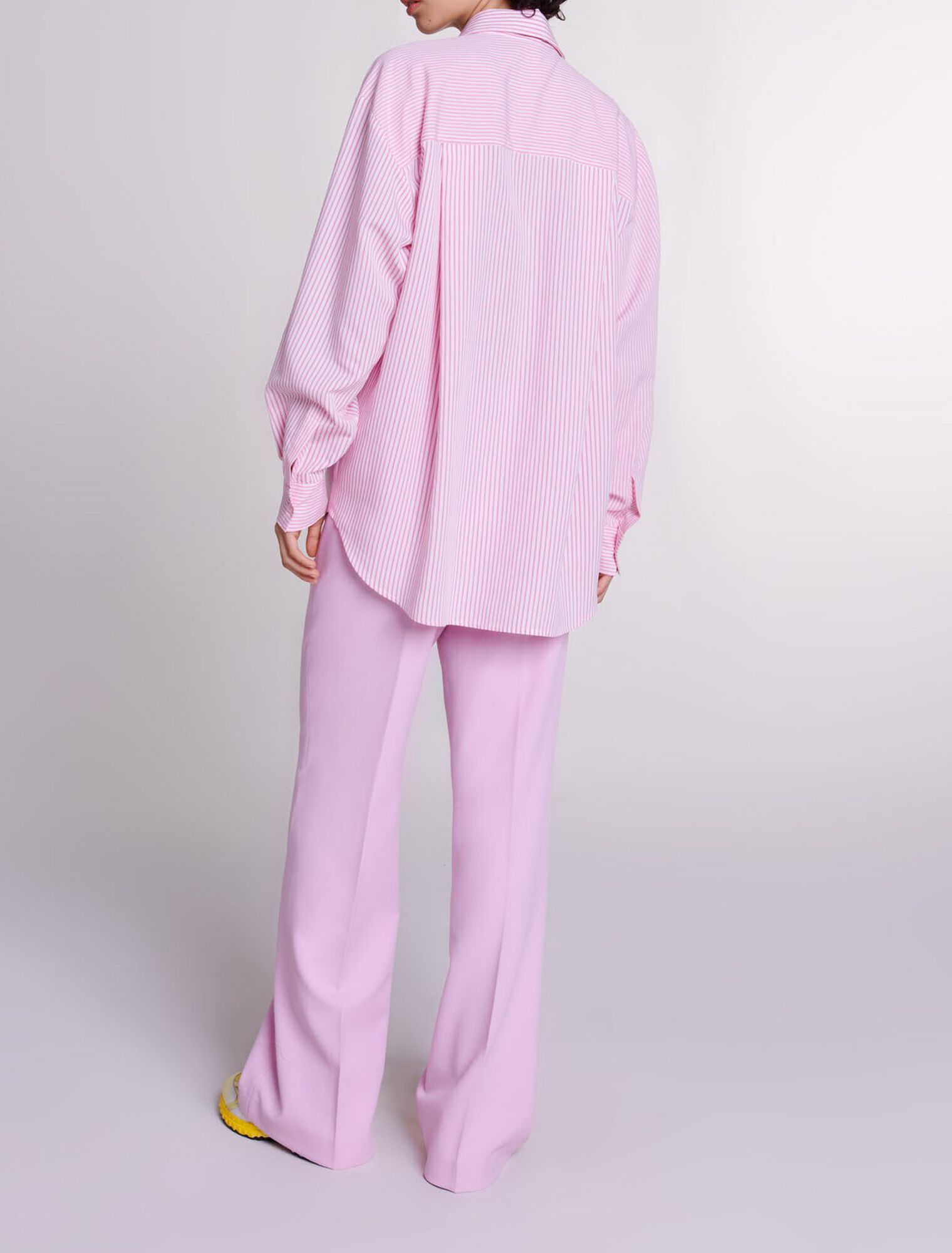 Pantalón de traje ancho