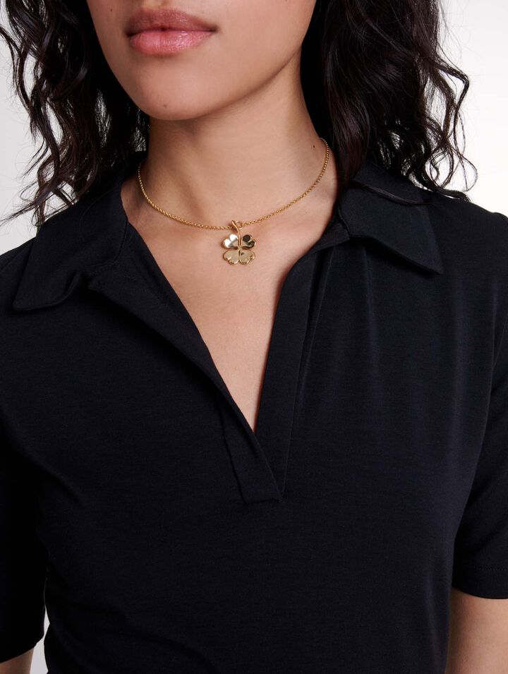 Collar trébol
