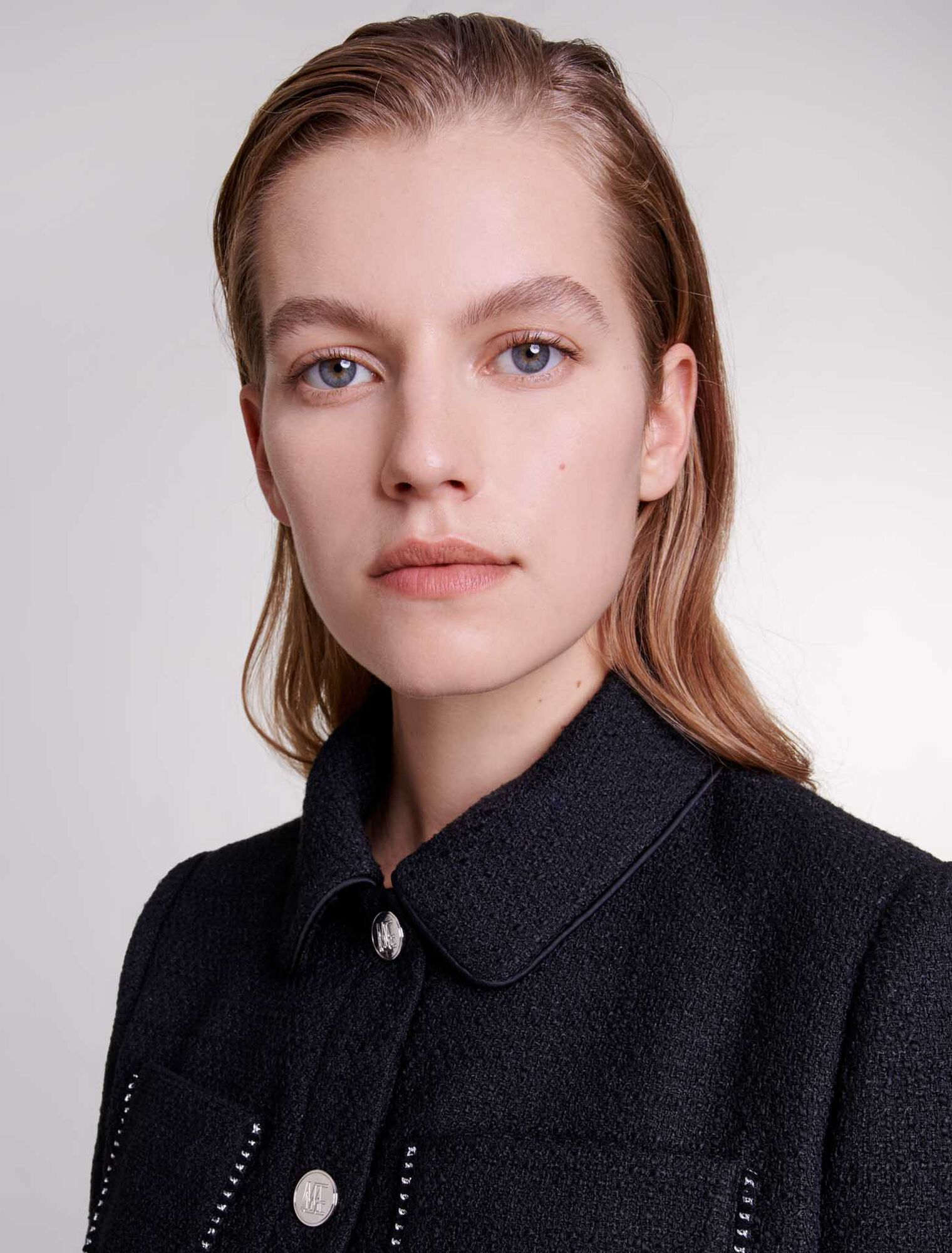 Cazadora de tweed