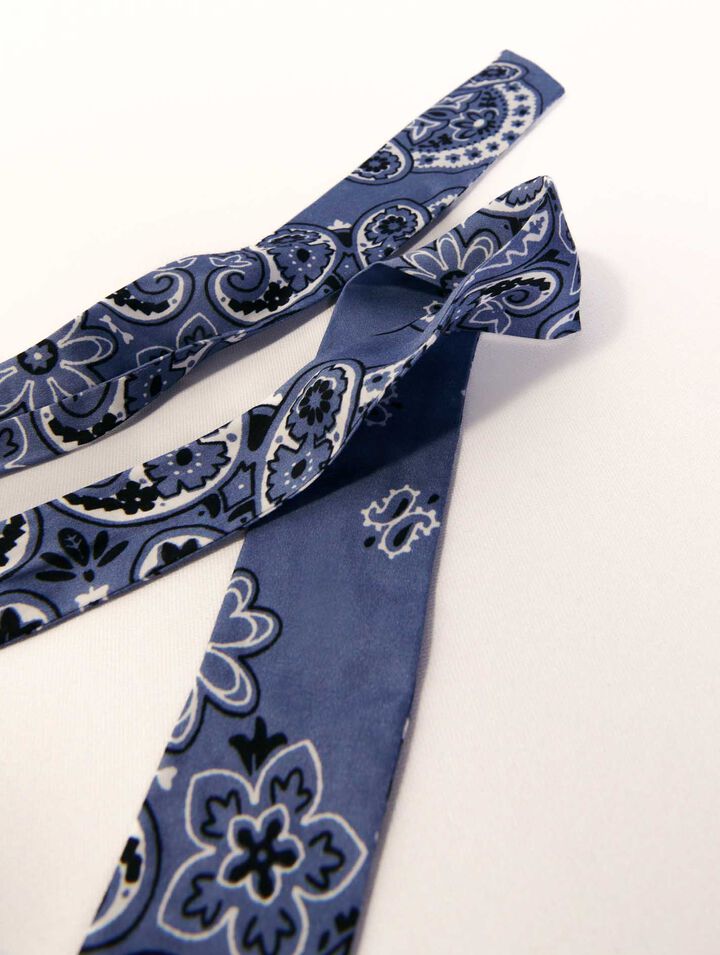 Coletero pañuelo cinta estampada