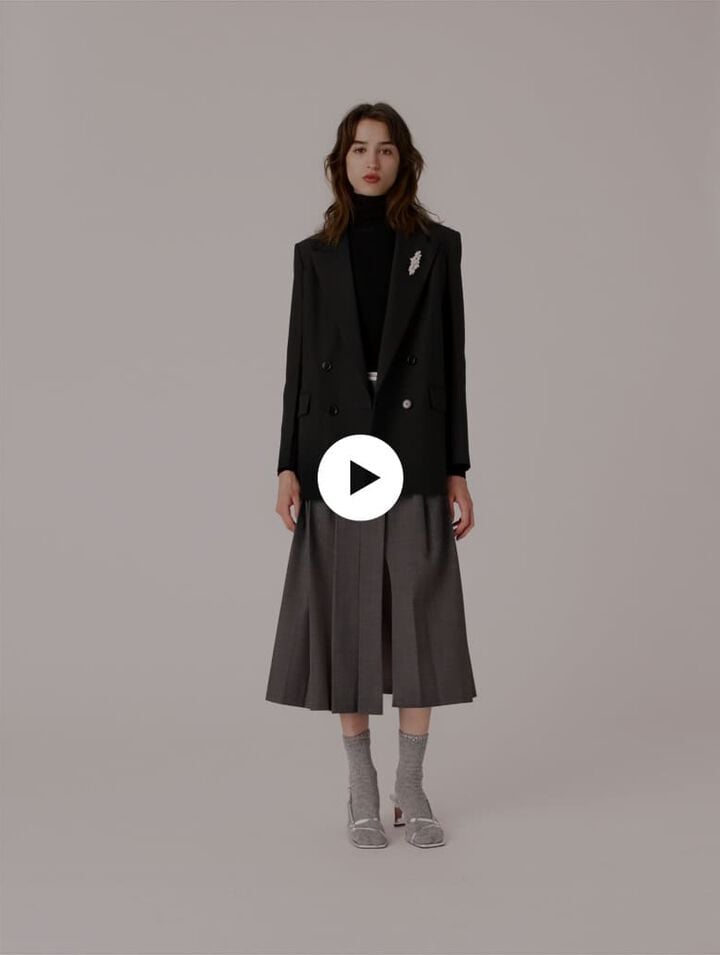 Chaqueta de doble botonadura