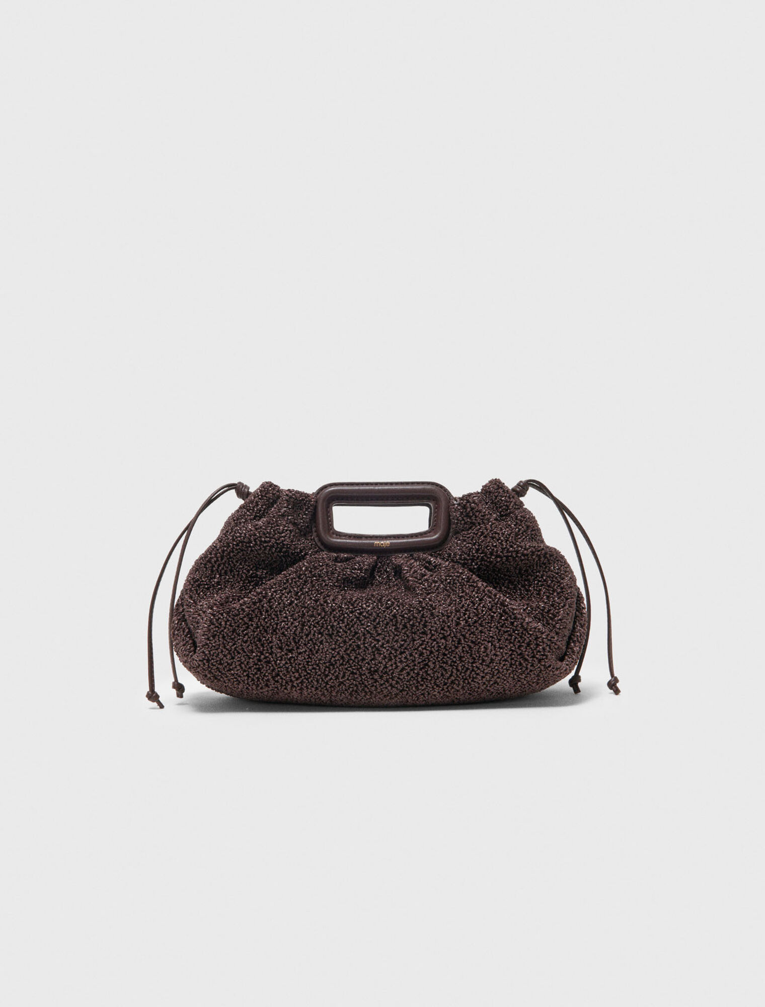 Bolso de mano Mipli con efecto rizado