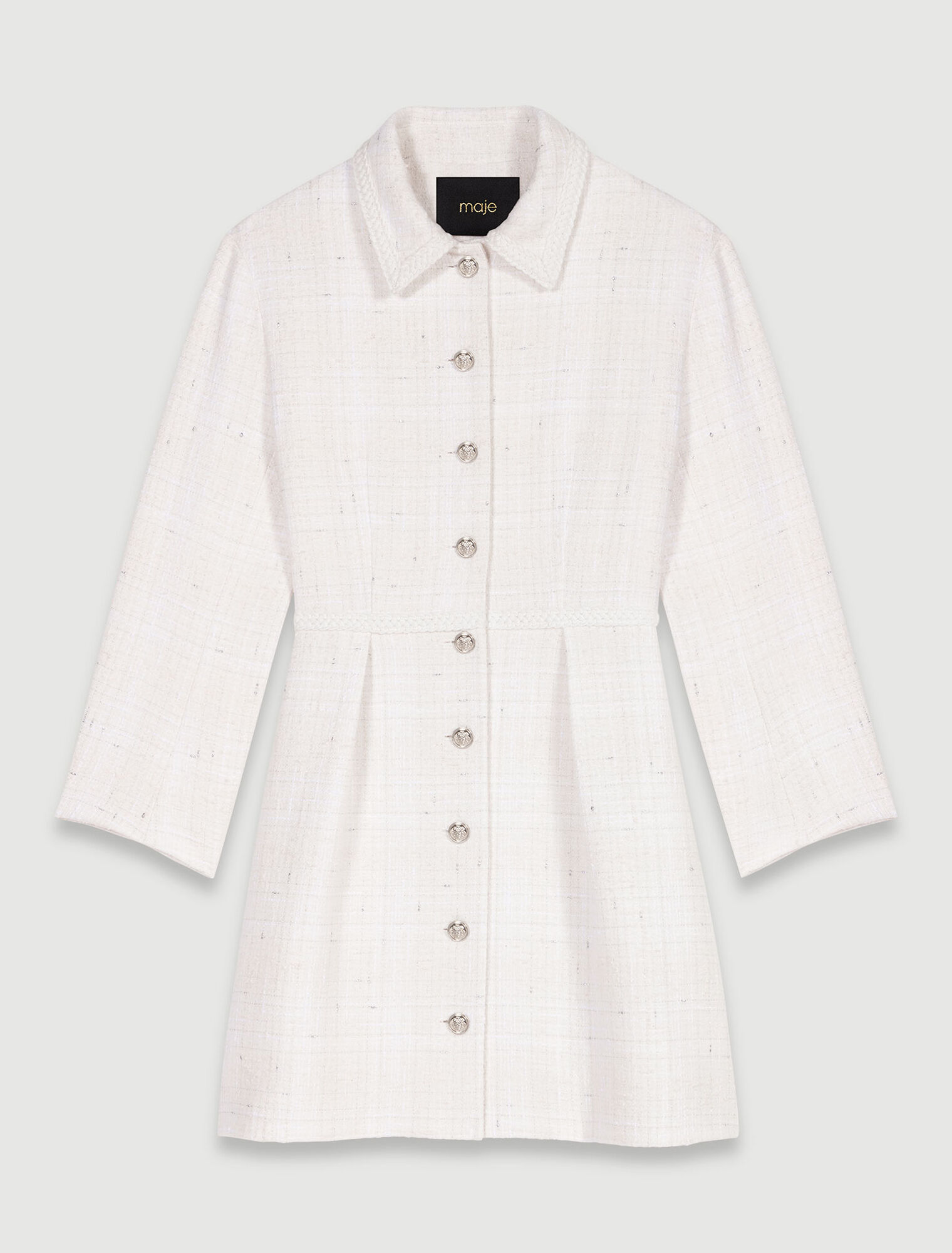 Vestido corto de tweed