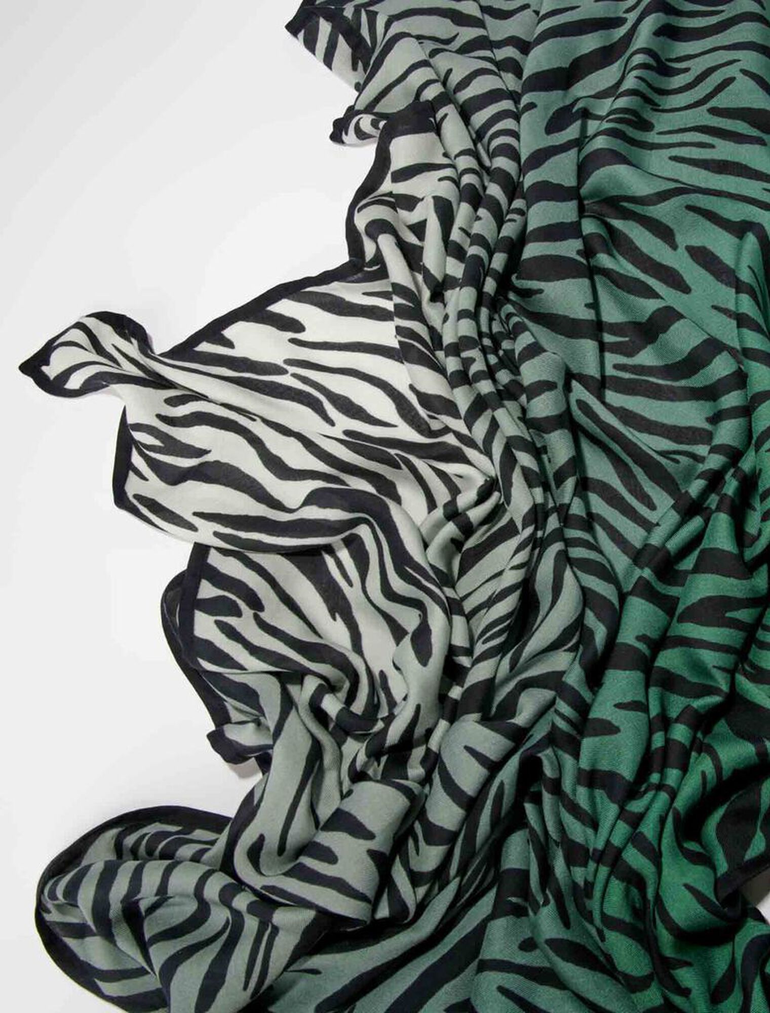 Pañuelo estampado de cebra