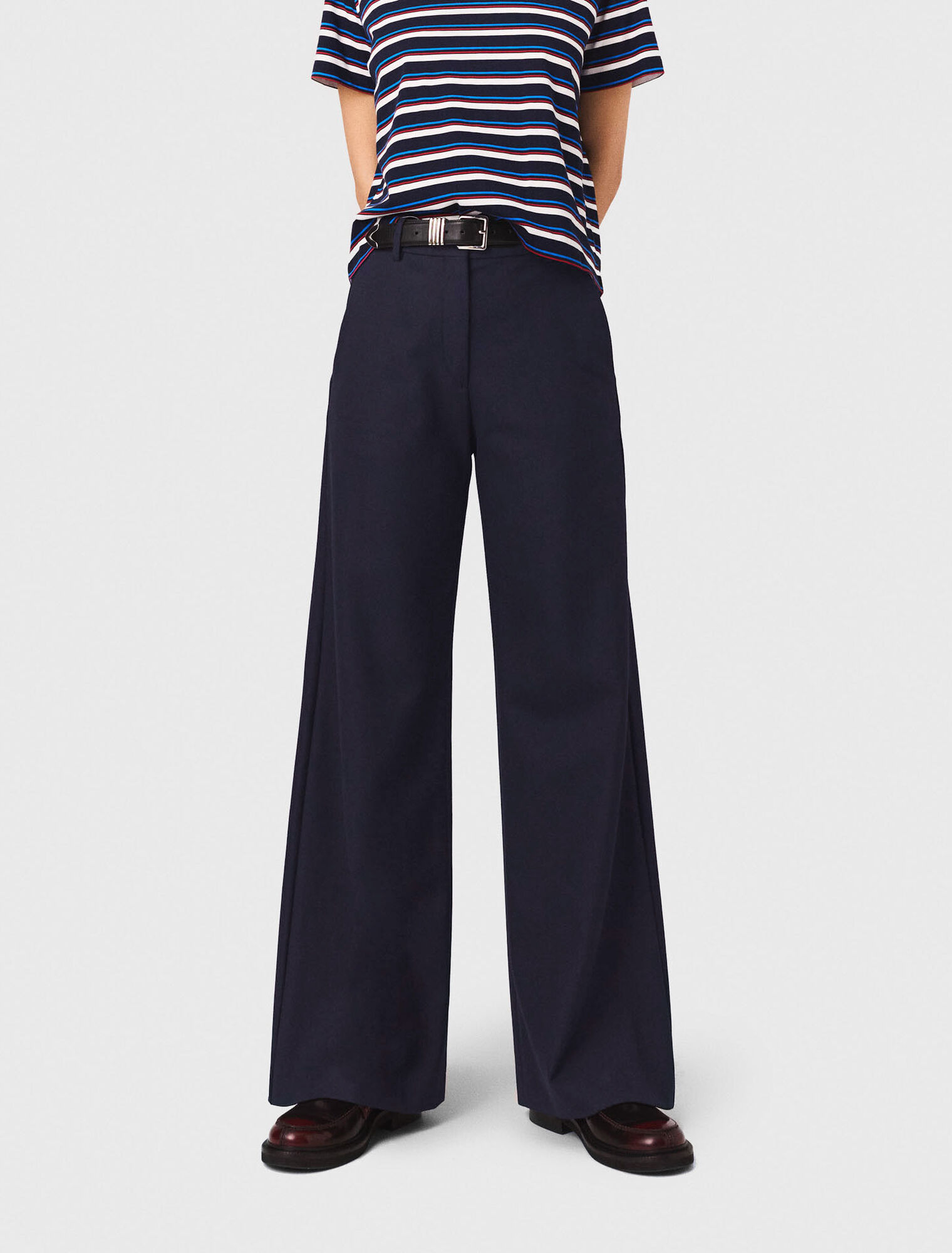 Pantalón sastre con pliegue