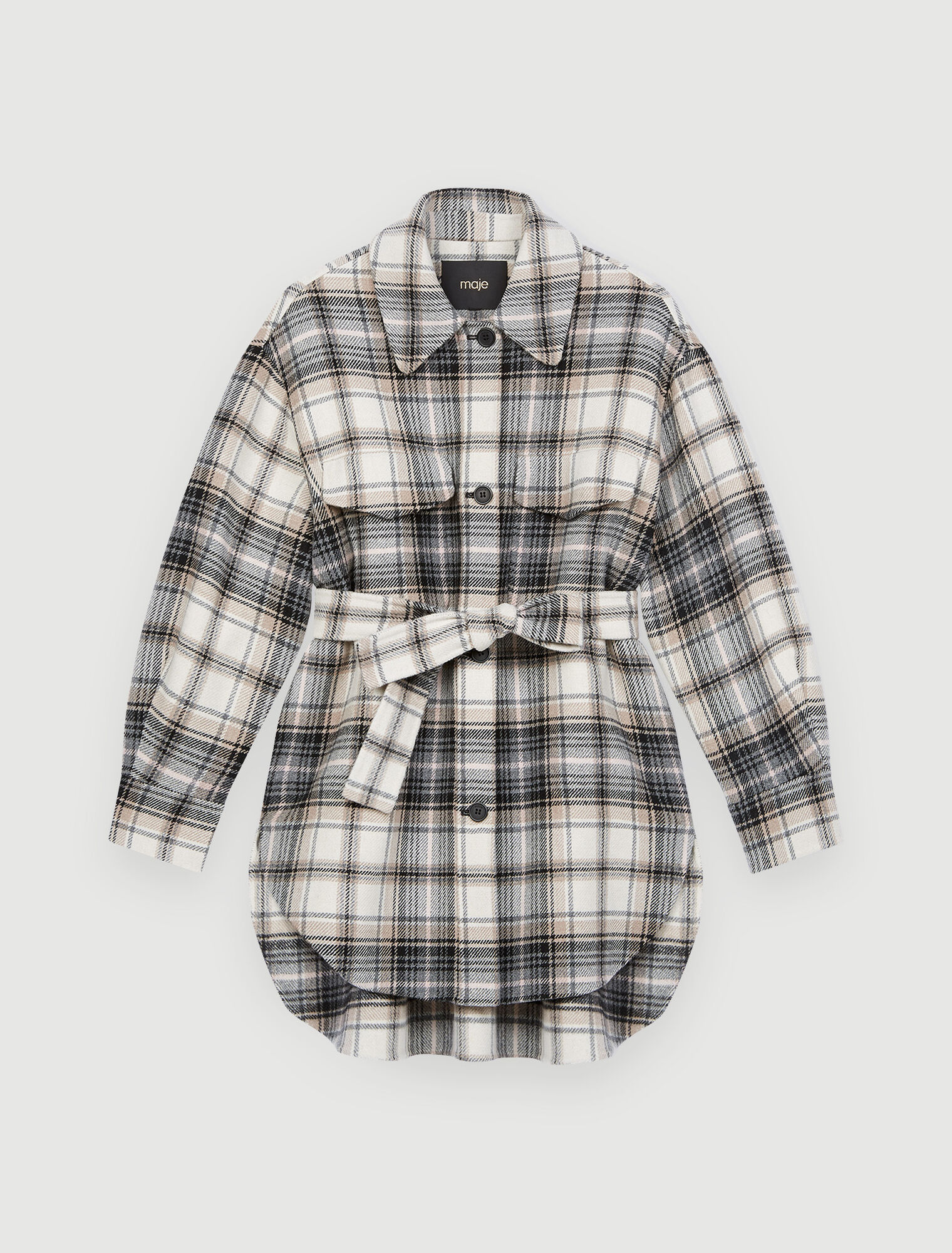 Sobrecamisa de cuadros