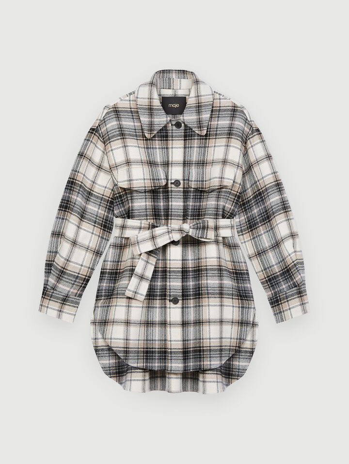 Sobrecamisa de cuadros