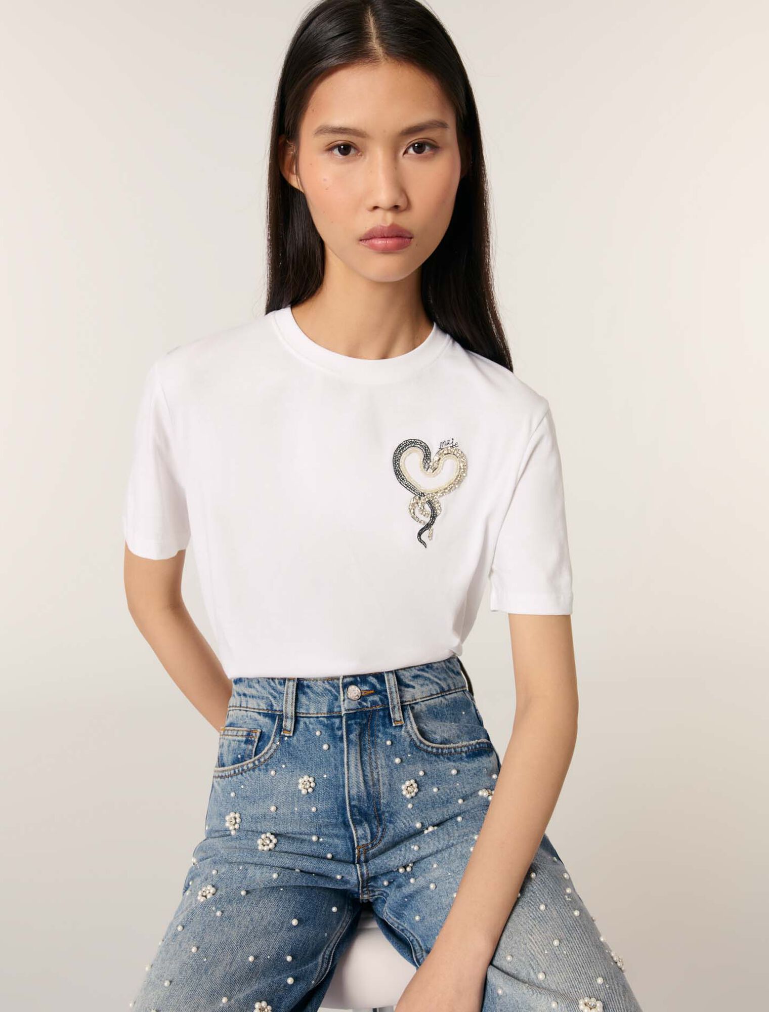 Camiseta bordada