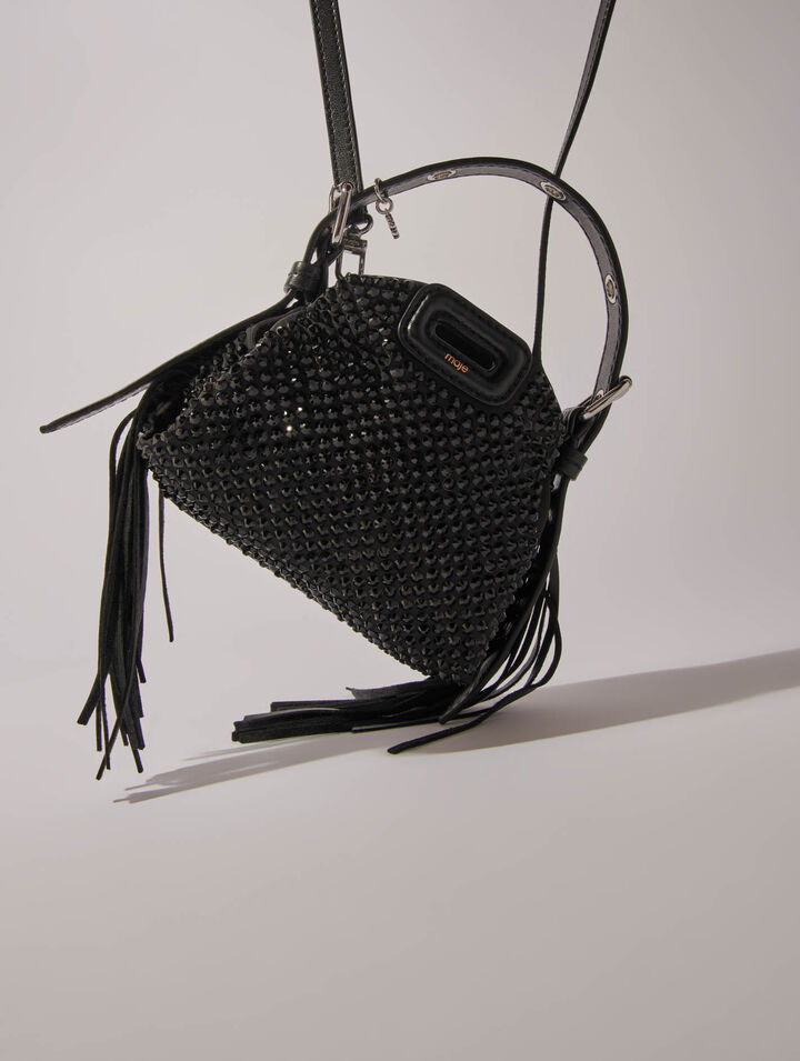 Bolso Miss M Nano de strass