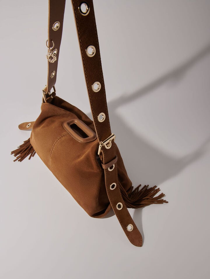 Bolso Miss M de gamuza