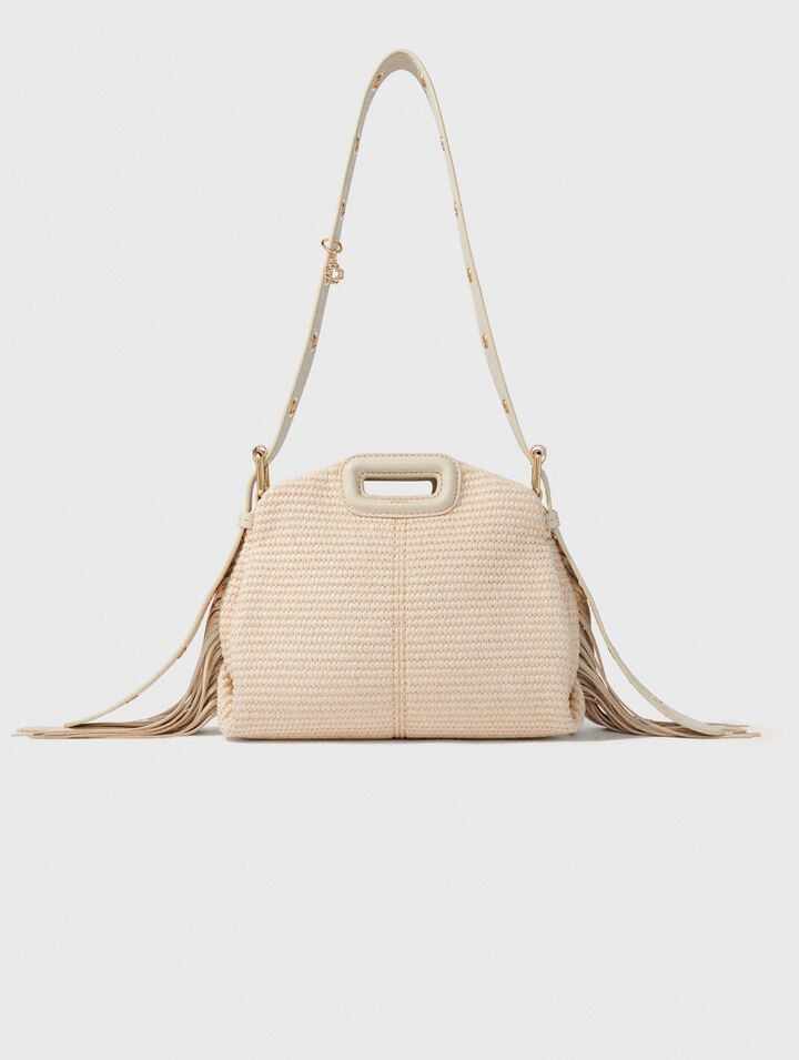 Bolso Miss M Mini efecto rafia