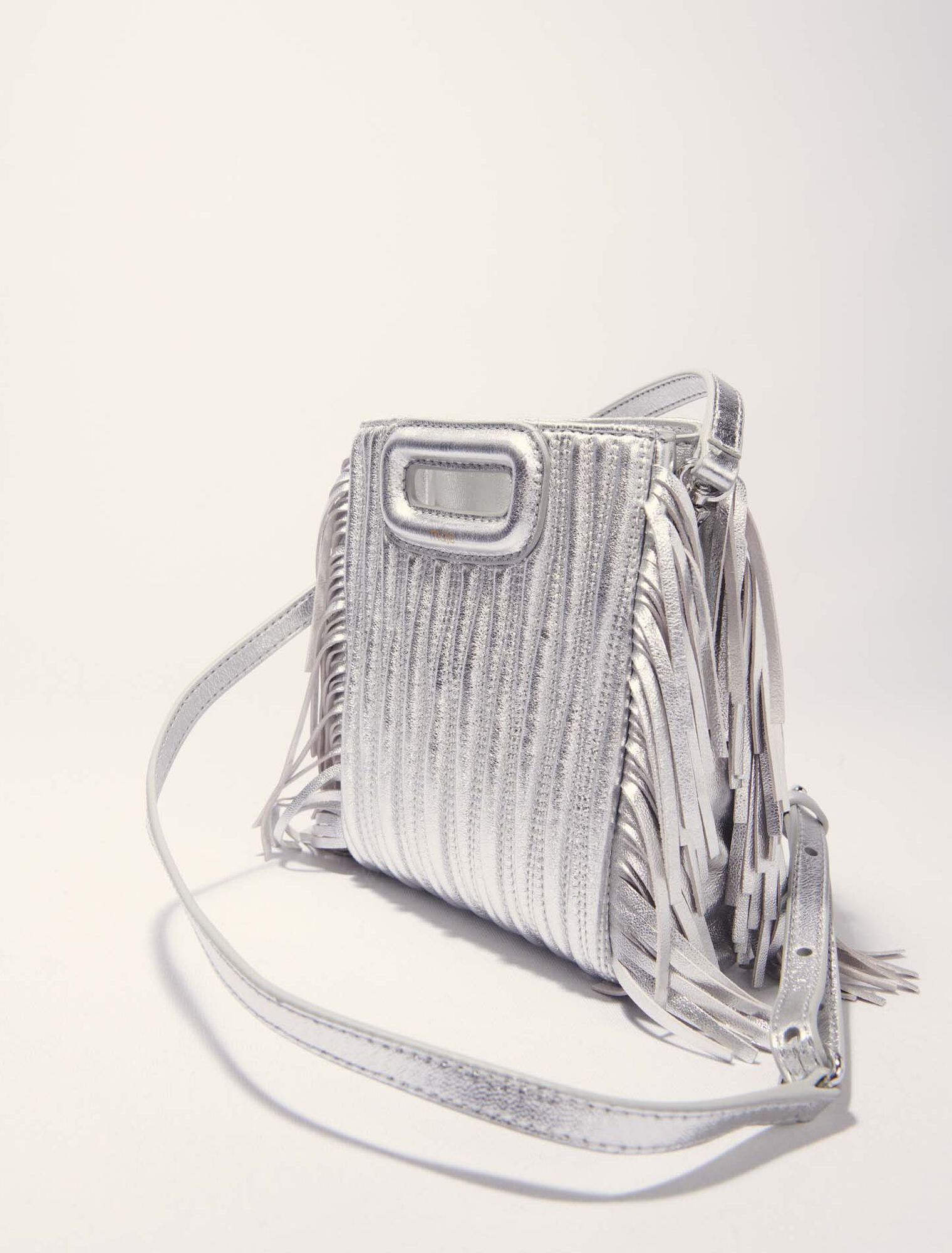Bolso M mini de piel acolchada