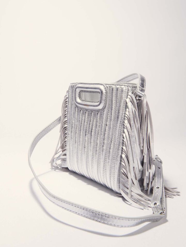 Bolso M mini de piel acolchada