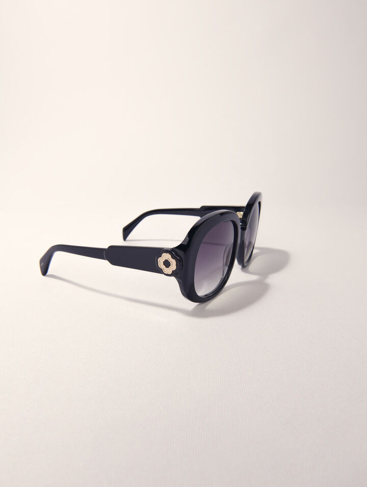 Gafas redondas de acetato