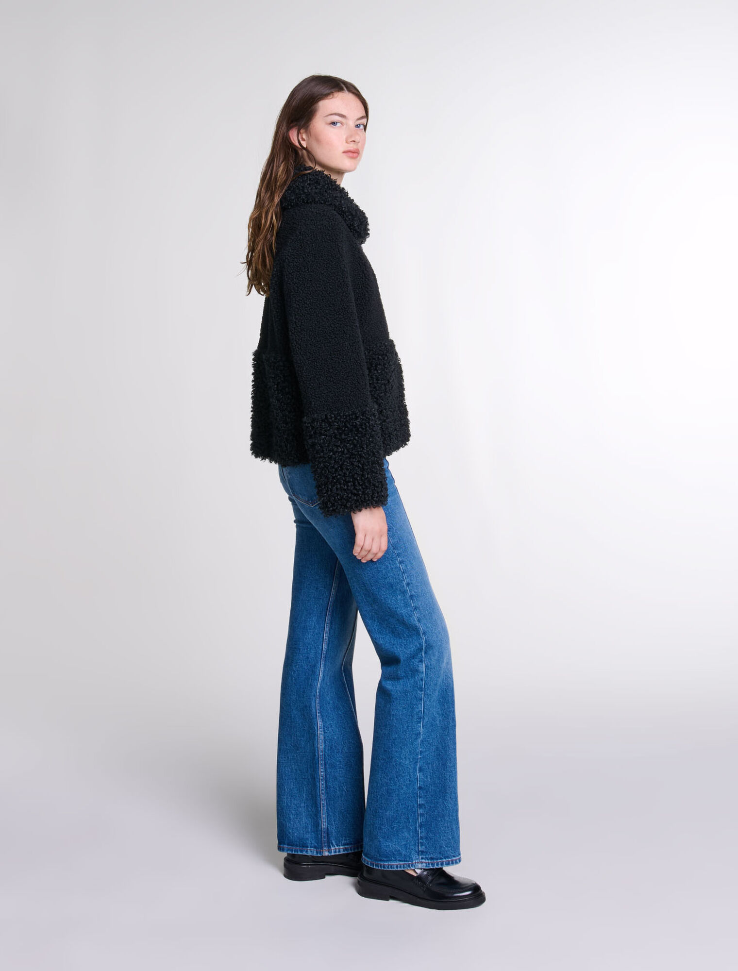 Chaqueta de rizo