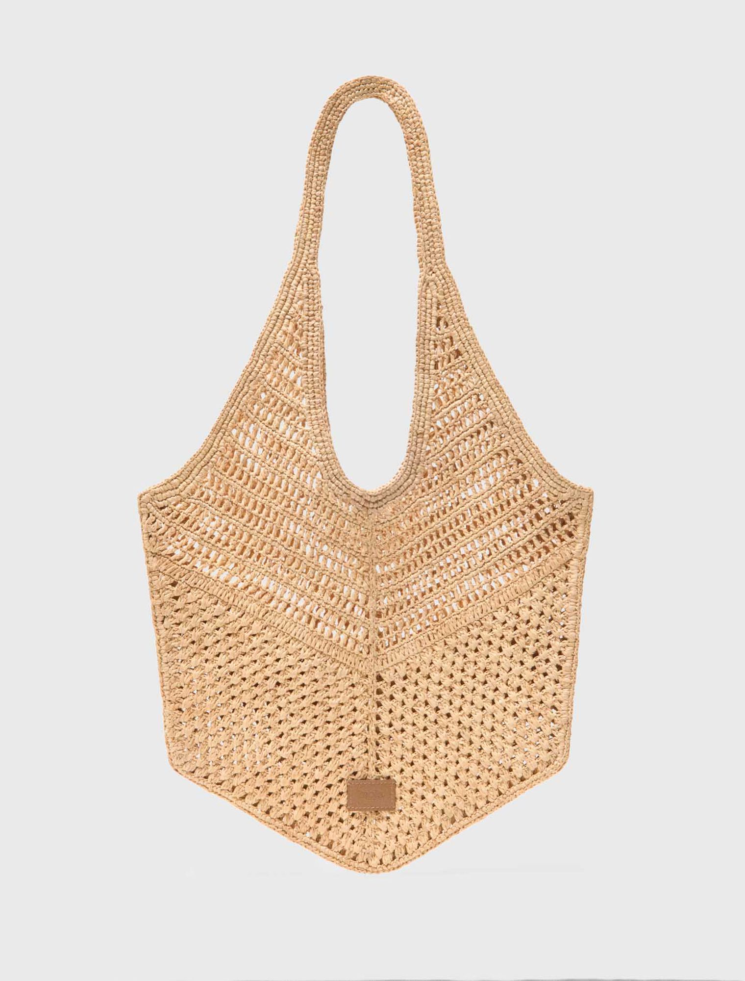 Bolso de rafia natural